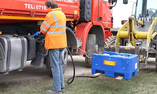 [Translate to English:] CEMO AdBlue® Tankstation